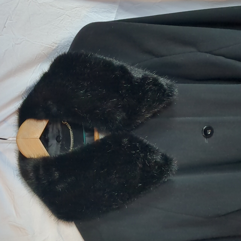 Windsmoor coat wool cashmere Black Jacket 14